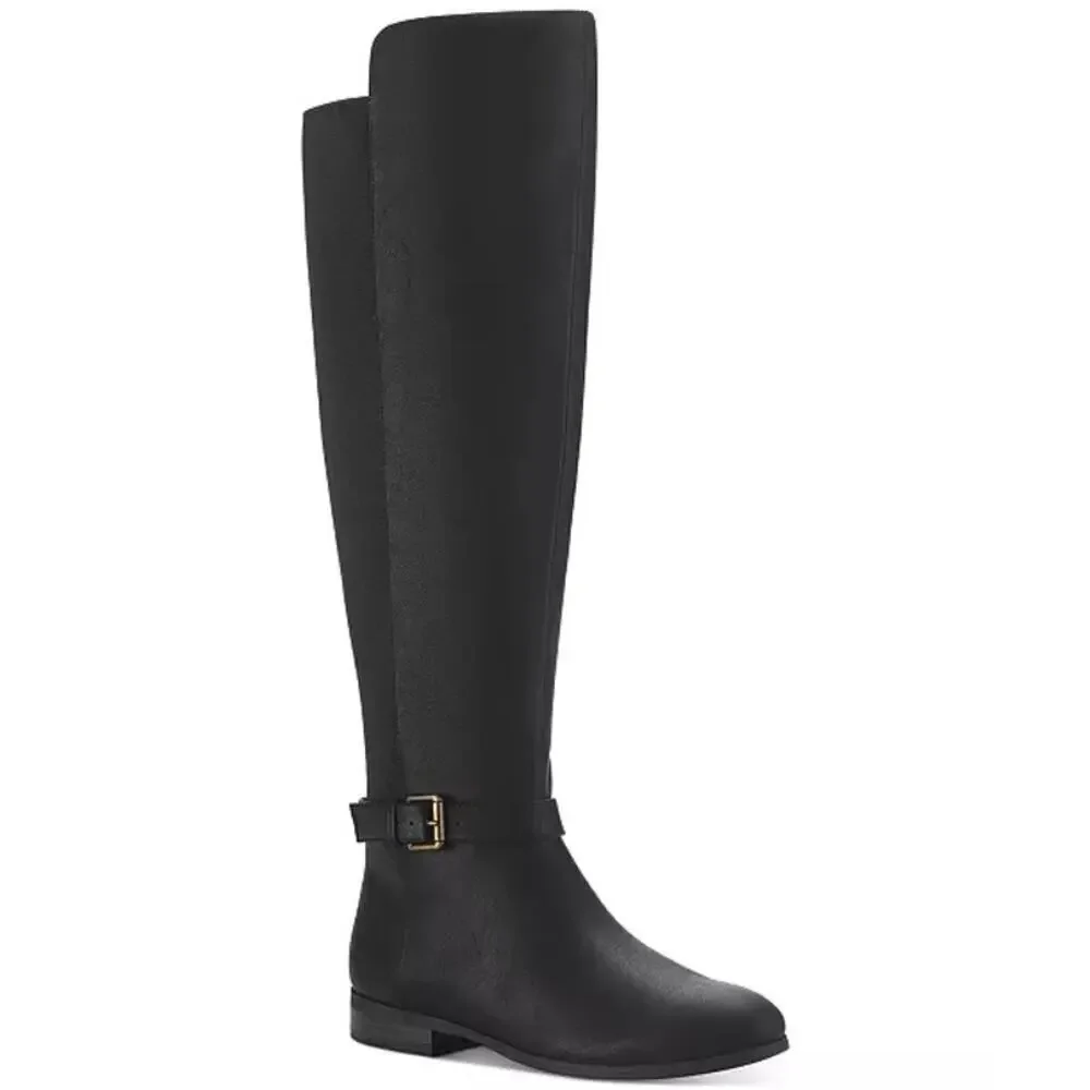 Style & Co Kimmball Over-The-Knee Black Riding Boots 8